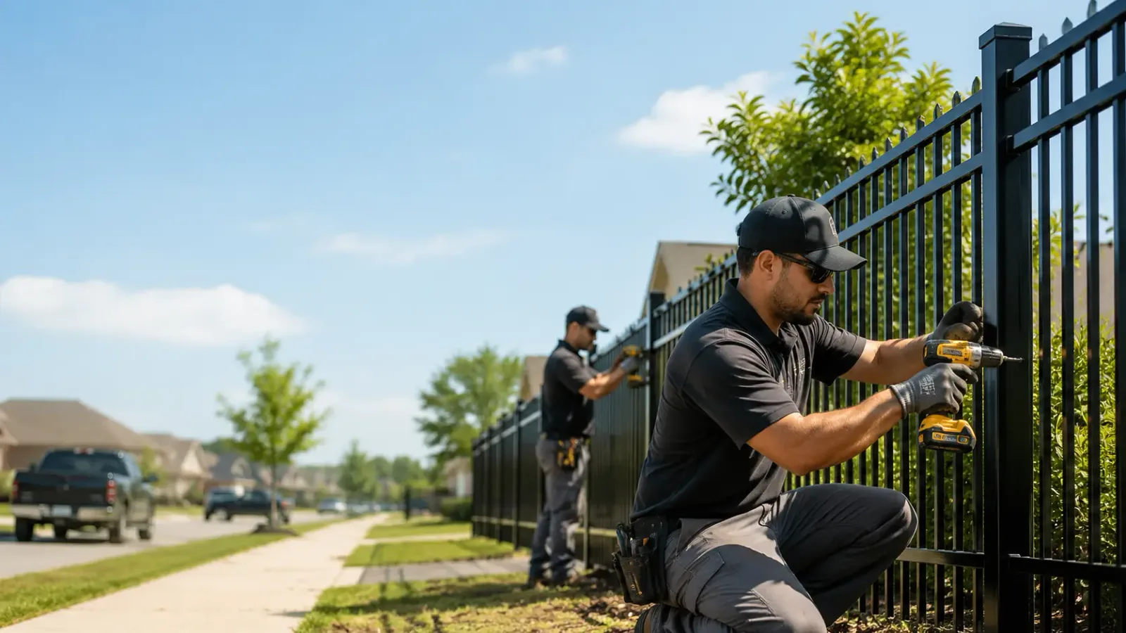 Metal Fence Installation in Becker, MN